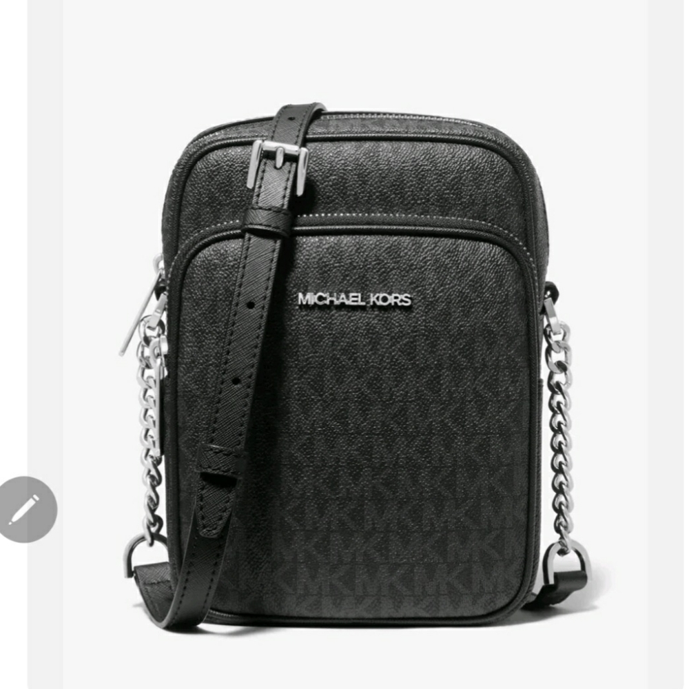 MICHAEL Kors Signature Medium Jet Set Travel Crossbody